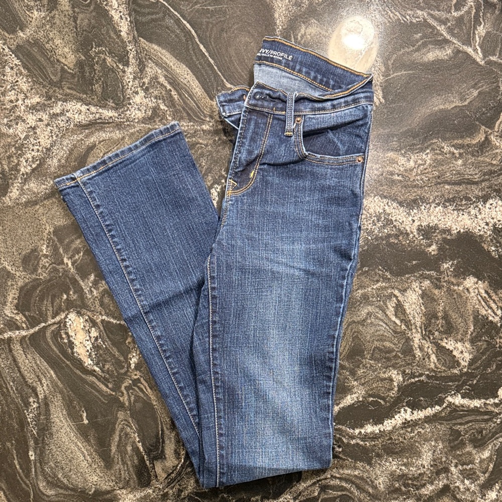 Old Navy Medium Blue Straight Leg Jeans